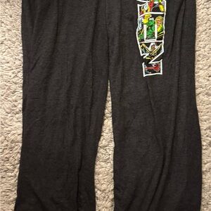 Dark grey X-men pj pants